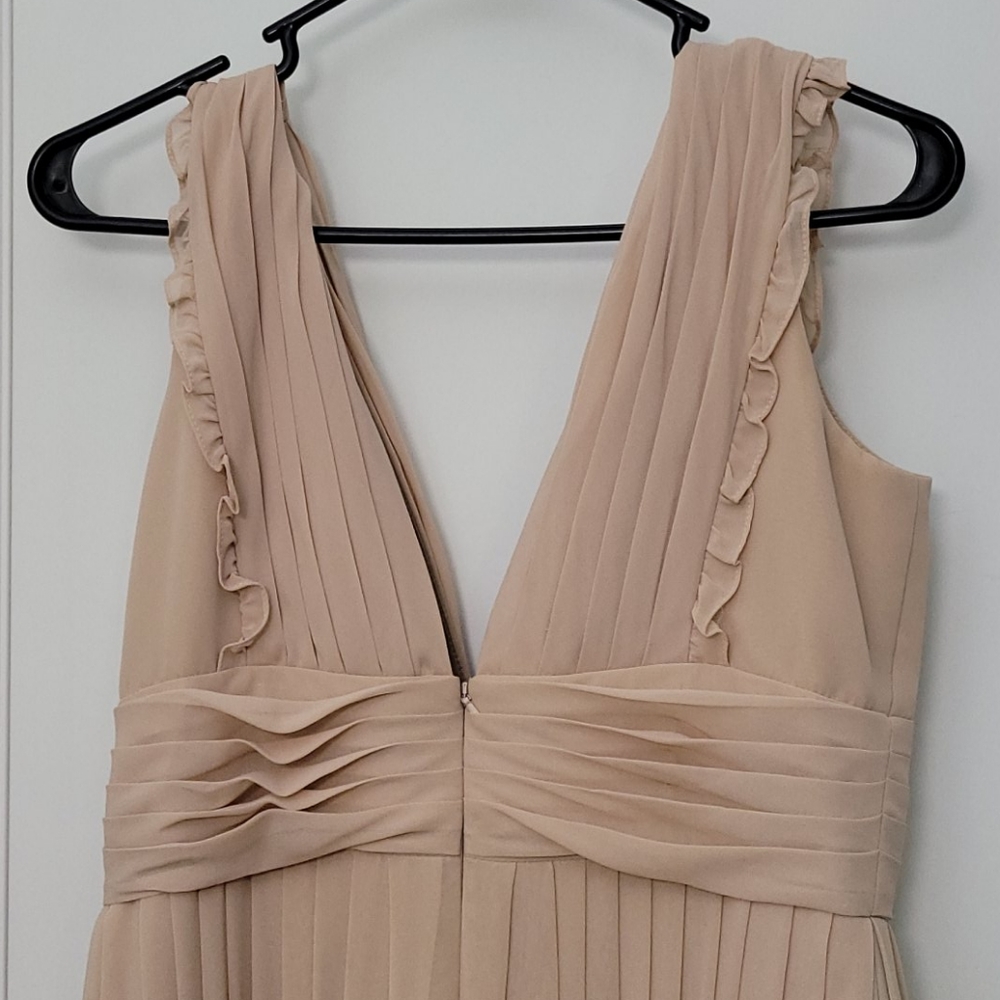Monique Lhuillier Chiffon Formal Dress - Picture 6 of 8